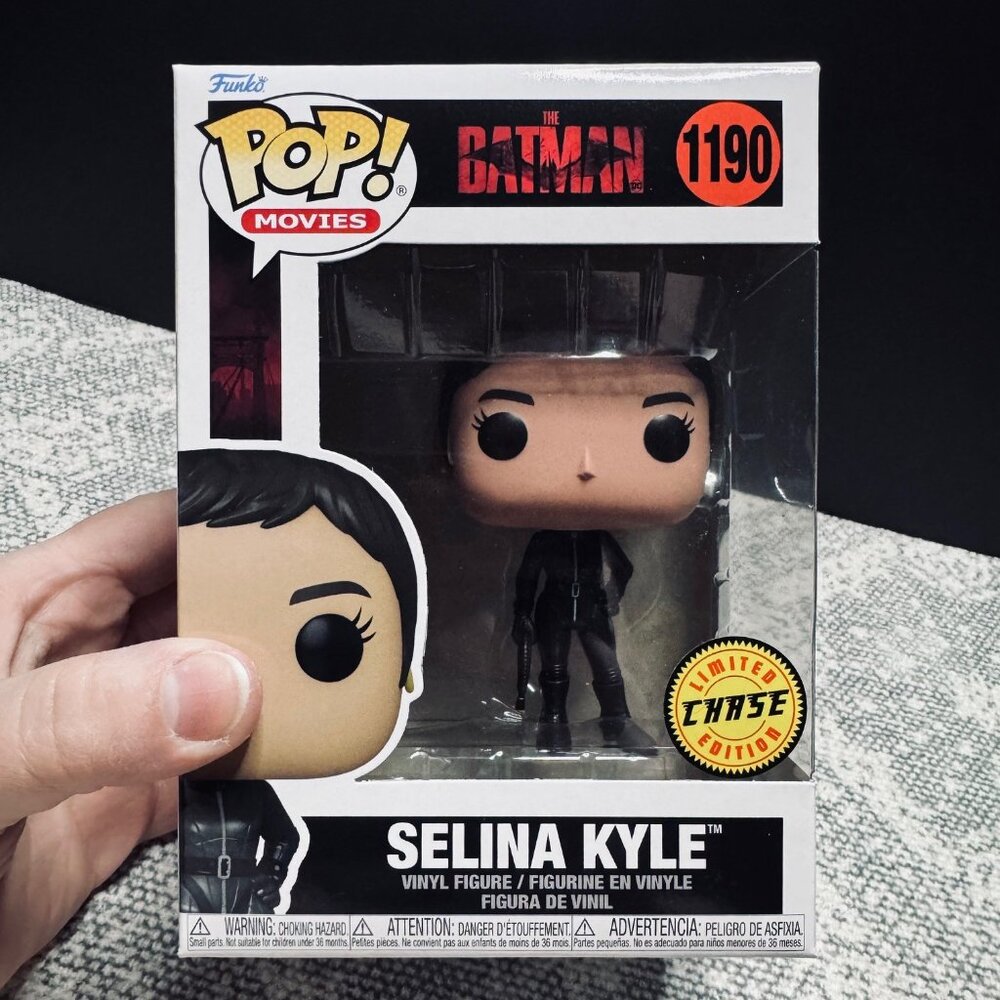 Funko Pop! Movies- The Batman, Selina Kyle #1190 Limited Edition Chase